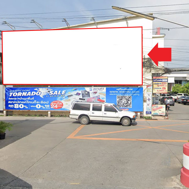 เชียงใหม่ - ตลาดศิริวัฒนา (ป้ายบน)
